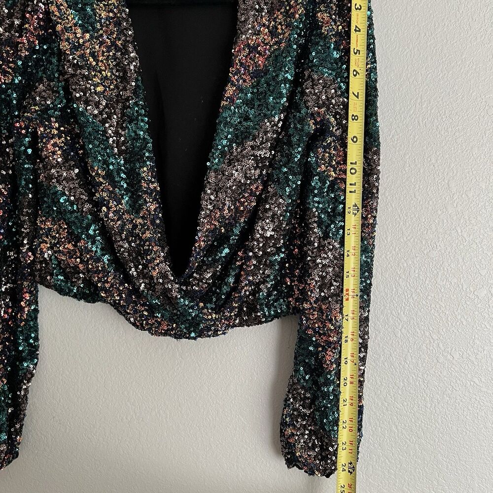 Astr The Label Primadonna Sequin Top In A Multico… - image 5